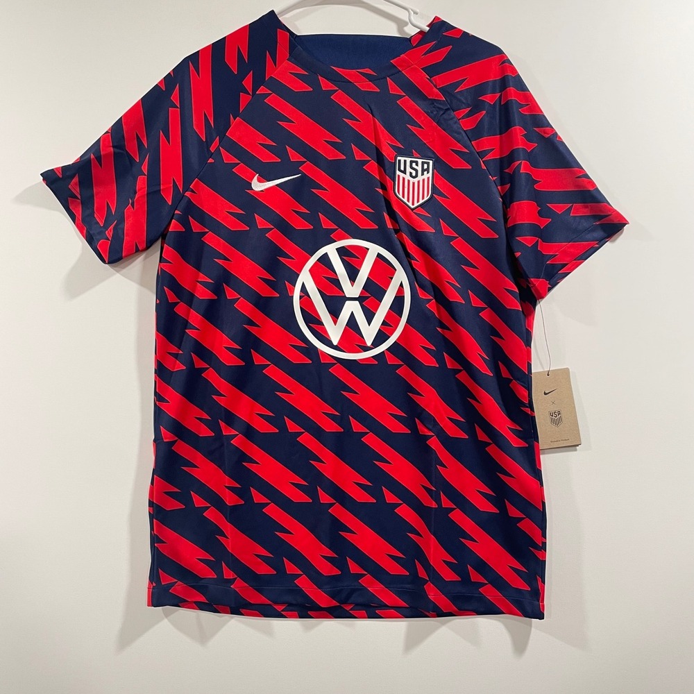 Nike USA Soccer USMNT Academy Pro Pre-Match Top Training Jersey Mens Large